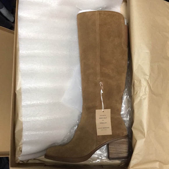 lucky brand wide calf boots